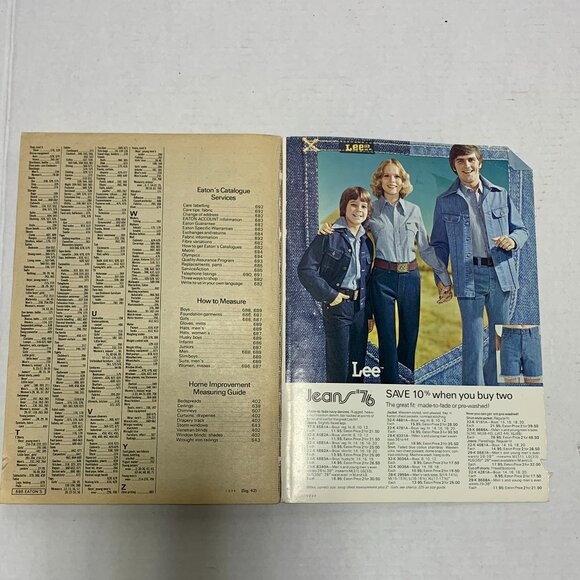 Eaton's Spring Summer 1976 Catalog Vintage Book - Picture 7 of 7